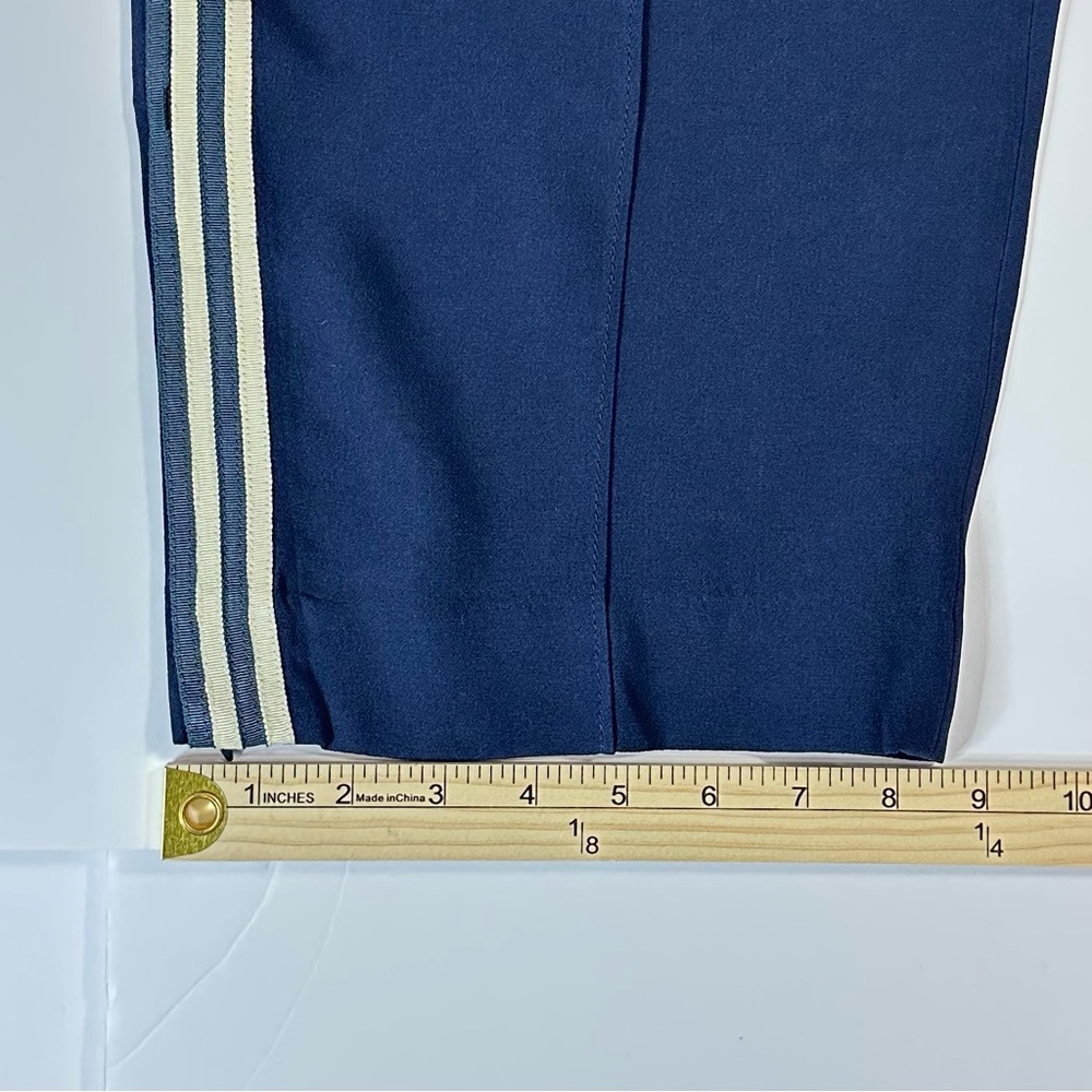 J. Crew Crepe Track Pants in Navy | 16 | NWT - Picture 10 of 16